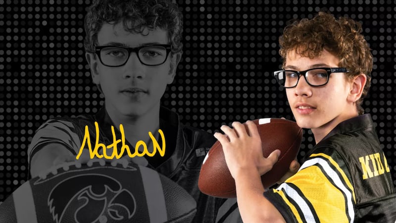 A Delta teenager will be an honorary kid captain this week when the Iowa Hawkeyes face the...