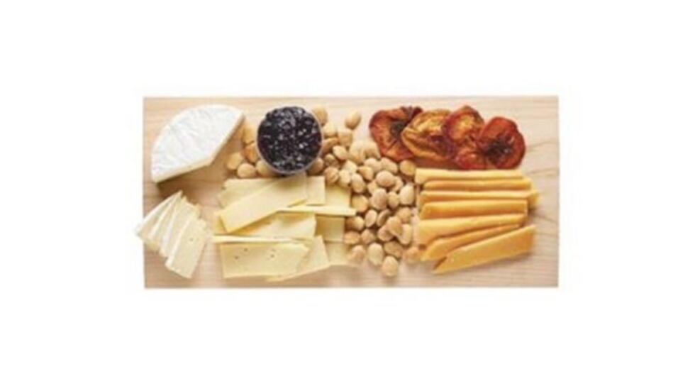 Triple Crème Brie, Montamore Cheddar, and Aged Gouda Cheese Board