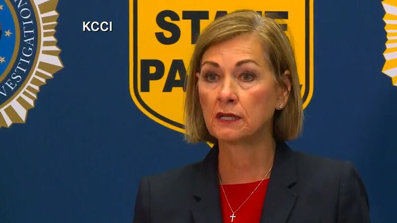 Iowa Governor Kim Reynolds talked about the state’s latest efforts to address school safety...